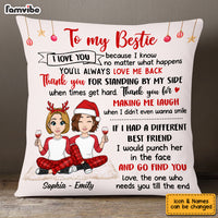 Personalized Friends Christmas Pillow NB11 85O53 thumb 1