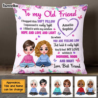 Personalized To My Old Friend Hug This Pillow OB311 32O47 thumb 1