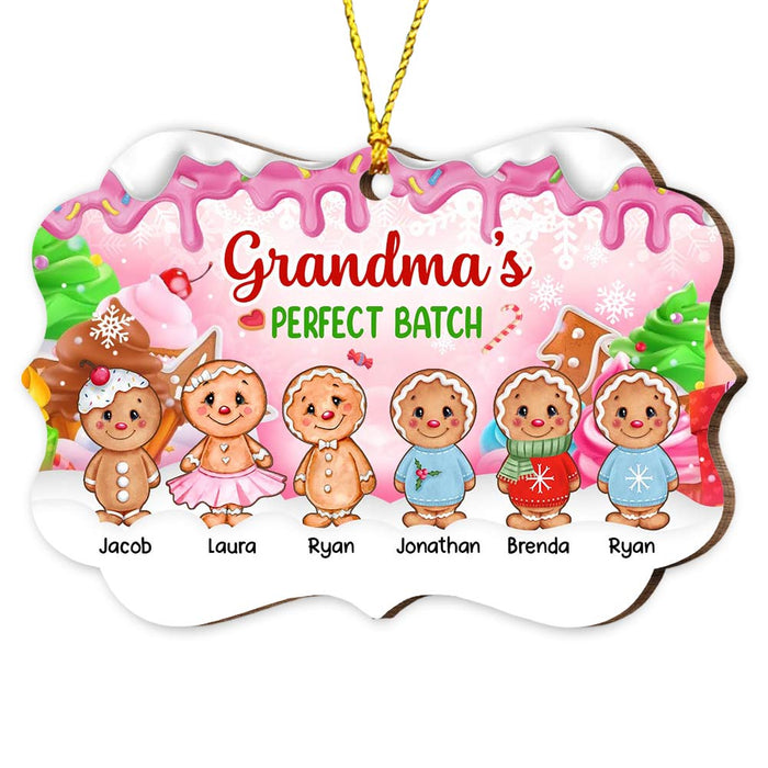 Personalized Grandma's Perfect Batch Christmas Benelux Ornament OB292 58O28 1