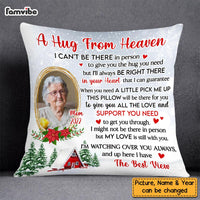Personalized Hug From Heaven Memo Photo Pillow OB311 85O58 thumb 1