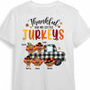 Personalized Grandma Thankful For My Little TurKeys Shirt - Hoodie - Sweatshirt OB315 32O34 1