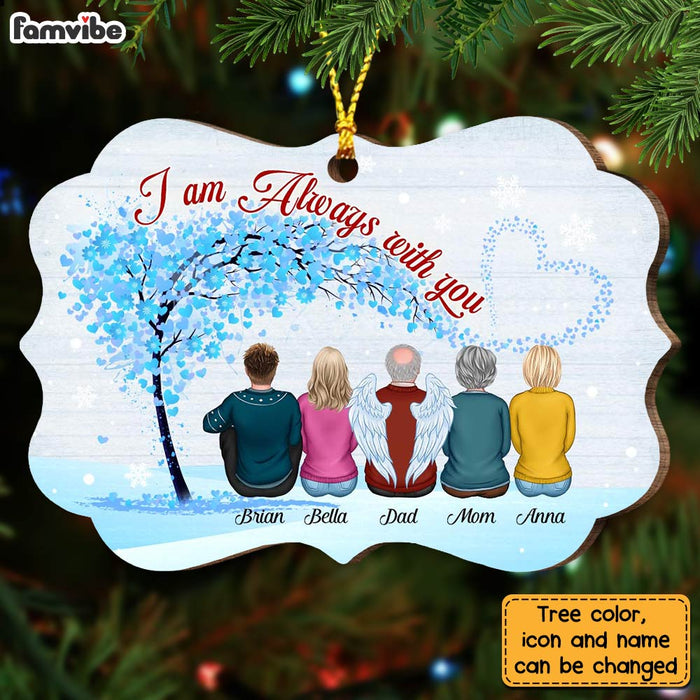 Personalized Tree Memo I Am Always With You Benelux Ornament OB312 30O28 1