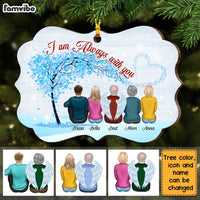 Personalized Tree Memo I Am Always With You Benelux Ornament OB312 30O28 thumb 1