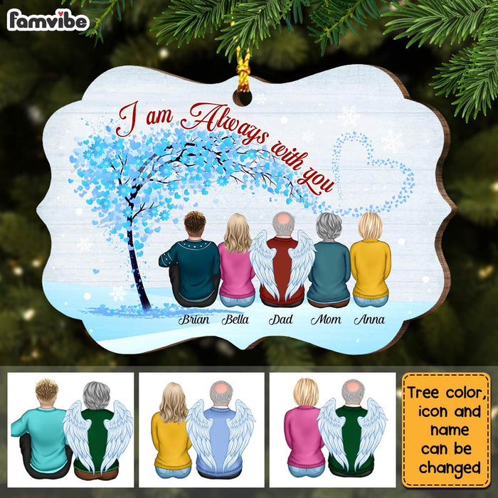 Personalized Tree Memo I Am Always With You Benelux Ornament OB312 30O28 1
