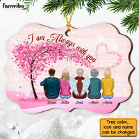 Personalized Tree Memo I Am Always With You Benelux Ornament OB312 30O28 thumb 1