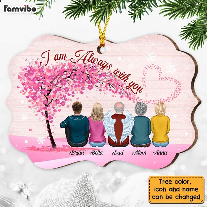 Personalized Tree Memo I Am Always With You Benelux Ornament OB312 30O28 1