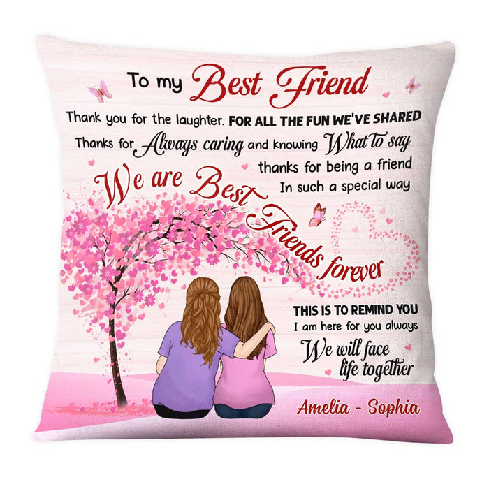 Personalized To My Friends Thank You For Pillow OB311 30O28 1