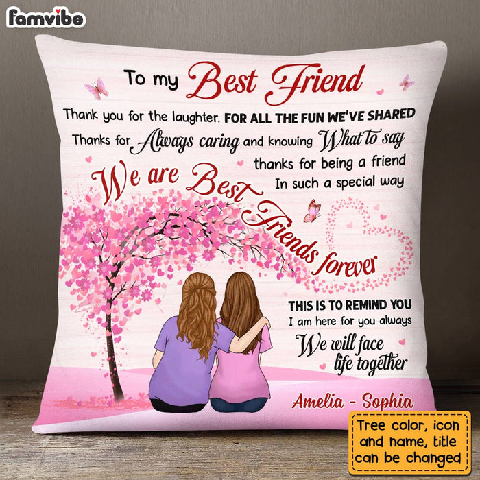 Personalized To My Friends Thank You For Pillow OB311 30O28 1