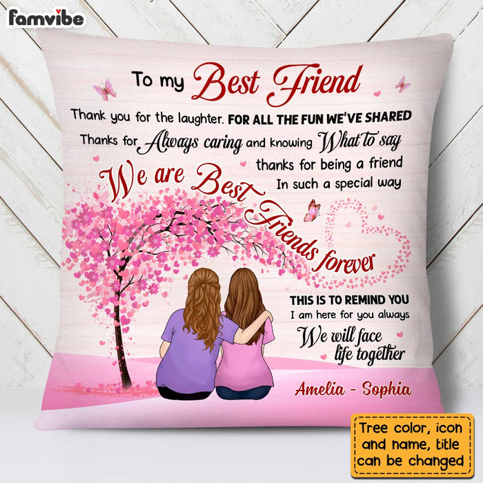 Personalized To My Friends Thank You For Pillow OB311 30O28 1