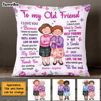 Personalized To My Old Friend Pillow NB11 32O47 thumb 1