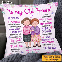 Personalized To My Old Friend Pillow NB11 32O47 thumb 1