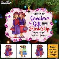 Personalized There Is No Greater Gift Than Friendship Benelux Ornament NB12 32O28 thumb 1