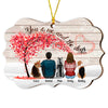 Personalized Dog Couple Christmas Benelux Ornament NB31 85O53 1