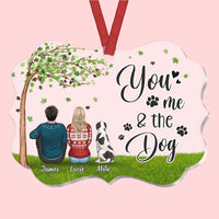 Personalized Dog You Me And The Dogs Benelux Ornament NB34 32O69 thumb 1