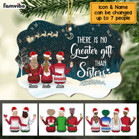 Personalized Friend There Is No Greater Gift Than Sisters Benelux Ornament NB42 32O69 thumb 1