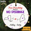 Personalize Long Distance Friend Circle Ornament NB12 36O53 1