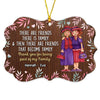 Personalized Friends Become Family Benelux Ornament NB13 30O53 1