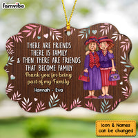 Personalized Friends Become Family Benelux Ornament NB13 30O53 thumb 1