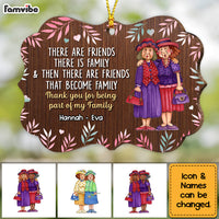 Personalized Friends Become Family Benelux Ornament NB13 30O53 thumb 1