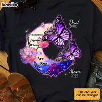 Personalized Butterfly Memorial Circle Ornament Shirt - Hoodie - Sweatshirt NB11 36O28 thumb 1