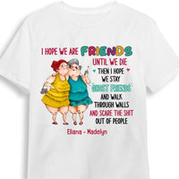 Personalized Old Friends Sisters Shirt - Hoodie - Sweatshirt NB34 36O53 thumb 1