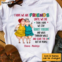 Personalized Old Friends Sisters Shirt - Hoodie - Sweatshirt NB34 36O53 thumb 1
