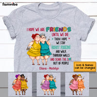 Personalized Old Friends Sisters Shirt - Hoodie - Sweatshirt NB34 36O53 thumb 1