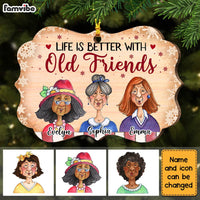 Personalized Old Friends Better Benelux Ornament NB22 36O28 thumb 1