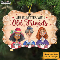Personalized Old Friends Better Benelux Ornament NB22 36O28 thumb 1
