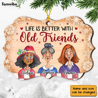 Personalized Old Friends Better Benelux Ornament NB22 36O28 thumb 1