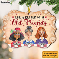 Personalized Old Friends Better Benelux Ornament NB22 36O28 thumb 1