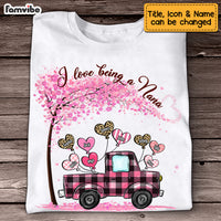 Personalized I Love Being Grandma Buffalo Truck Shirt - Hoodie - Sweatshirt NB71 85O69 thumb 1