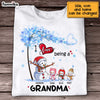 Personalized Christmas I Love Being A Grandma Snowman Shirt - Hoodie - Sweatshirt NB24 23O69 1