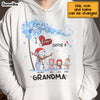 Personalized Christmas I Love Being A Grandma Snowman Shirt - Hoodie - Sweatshirt NB24 23O69 1