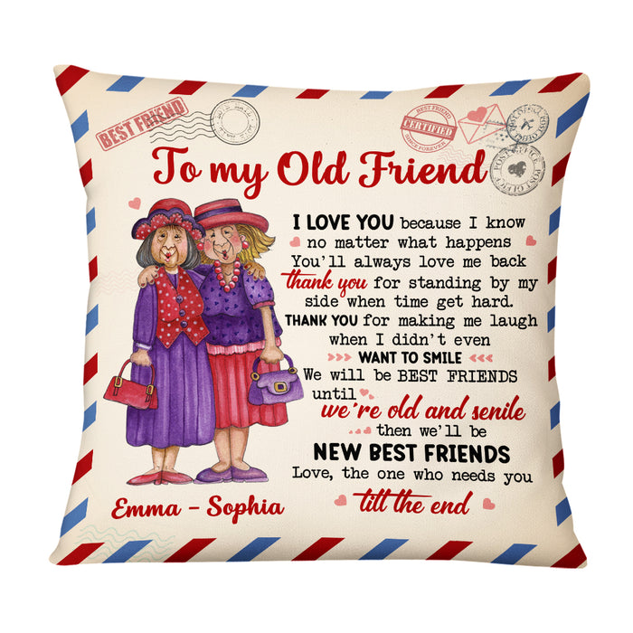 Thank You For The Laughter Friendship - Personalized Pillow (Insert In –  Macorner