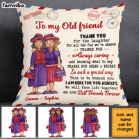 Personalized Thank You Old Friends Pillow NB32 36O28 thumb 1