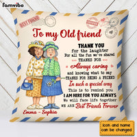 Personalized Thank You Old Friends Pillow NB32 36O28 thumb 1