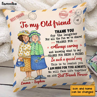 Personalized Thank You Old Friends Pillow NB32 36O28 thumb 1
