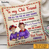 Personalized To My Old Friends Thank You Red Hat Pillow NB31 30O47 1
