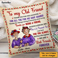 Personalized To My Old Friends Thank You Red Hat Pillow NB31 30O47 thumb 1
