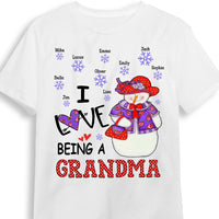 Personalized Love Being A Grandma Shirt - Hoodie - Sweatshirt NB42 30O53 thumb 1