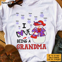 Personalized Love Being A Grandma Shirt - Hoodie - Sweatshirt NB42 30O53 thumb 1