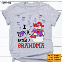 Personalized Love Being A Grandma Shirt - Hoodie - Sweatshirt NB42 30O53 thumb 1