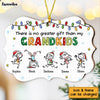 Personalized Grandma No Greater Gift Than Grandkids Drawing Benelux Ornament NB43 30O47 1