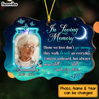 Personalized Memo Those We Love Don't Go Away Benelux Ornament NB32 32O53 thumb 1