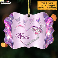 Personalized Nana Butterflies Benelux Ornament NB54 36O69 thumb 1