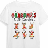Personalized Grandma Little Reindeer Shirt - Hoodie - Sweatshirt NB81 85O47 thumb 1