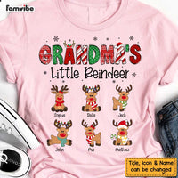 Personalized Grandma Little Reindeer Shirt - Hoodie - Sweatshirt NB81 85O47 thumb 1