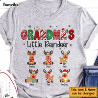 Personalized Grandma Little Reindeer Shirt - Hoodie - Sweatshirt NB81 85O47 thumb 1