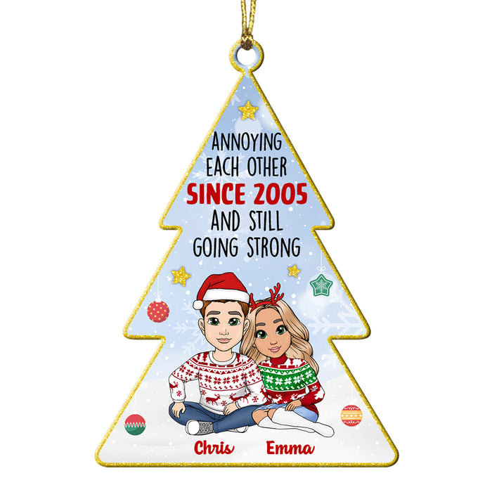 Personalized Annoying Each Other & Still Going Strong Ornament NB147 36O73 1